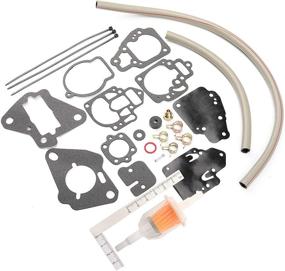 img 3 attached to 🔧 High-Quality Carburetor Repair Kit: Ideal Replacement for Mercury Marine Models 1395-97611, 1395-9645, 1395-9761 & More