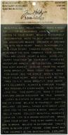 tim holtz idea-ology quotations metallic stickers: 316 word stickers, 0.25 inch tall- a must-have for crafting! logo
