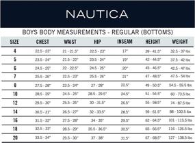 img 1 attached to Nautica School Uniform Belted Front Boys' Clothing in Pants