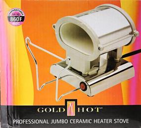 img 1 attached to GNH Pro Jumbo Ceramic Heater Stove by Gold 'N Hot in Russian: " Keramicheskaya pechka GNH Pro Jumbo от Gold 'N Hot