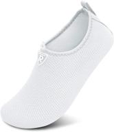 racqua barefoot quick dry kayaking white38 women's shoes and athletic logo