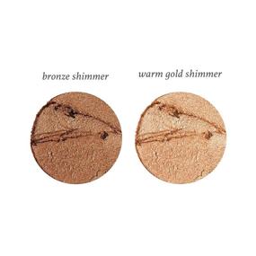 img 3 attached to ✨ Julep Eyeshadow 101 Crème to Powder Stick Duo: Bronze Shimmer & Warm Gold Shimmer - Waterproof and Long-lasting