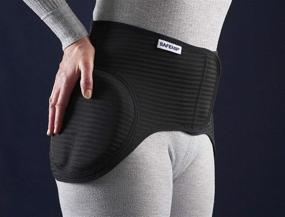 img 4 attached to 🩺 TYTEX Safehip Active Hip Protector - Injury Prevention Hip Pads - Senior Safety for Active Elderly - Medium Size (38-42 inches)