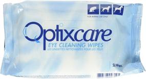 img 1 attached to 👀 Optixcare Eye Cleaning Wipes for Animals - 50 Count: Effective SEO-friendly Eye Care Solution