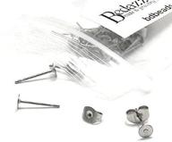 🔒 hypoallergenic stainless surgical setting findings for beading and jewelry making - non-allergenic and high-quality materials логотип