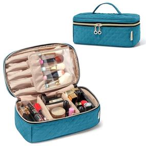 img 4 attached to Teamoy Cosmetic Organizer Brushes Essentials Travel Accessories