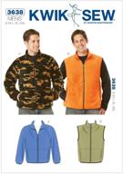 👚 k3638 jacket sewing pattern sizes s-xxl - upgrade your style! logo
