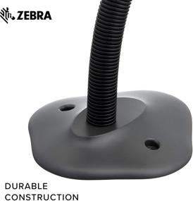 img 1 attached to 🚀 Enhance Scanning Efficiency with Zebra Gooseneck Stand for LS2208 Series Handheld Scanner Twilight Black 20-61019-02R