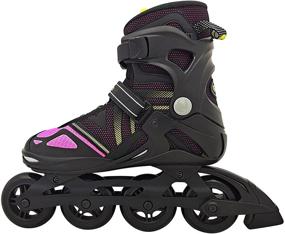 img 1 attached to 🌟 Cruze 84 Womens Inline Skates: Fit-Tru's Performance Recreational Fitness Skates for Women