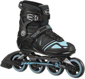 img 4 attached to 🌟 Cruze 84 Womens Inline Skates: Fit-Tru's Performance Recreational Fitness Skates for Women