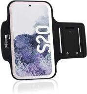 reveresport samsung galaxy s20 armband - sports phone holder for running, gym workouts, jogging logo