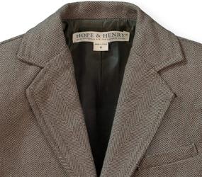 img 3 attached to 👦 Classic Velvet Jacket for Boys - Hope Henry Boys' Clothing