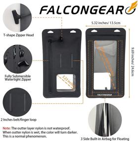 img 2 attached to FalconGear Waterproof Universal Adjustable Cellphone