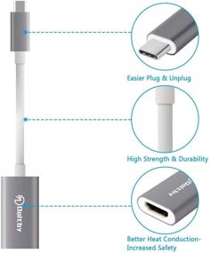 img 3 attached to Кабель-адаптер Doitby USB C to HDMI: идеально подходит для Samsung Galaxy S20+/S20/S10+/10/9/8, MacBook Pro, iMac, MacBook Air, DELL XPS, Surface Book, Pixelbook и многого другого (совместим с Thunderbolt 3)