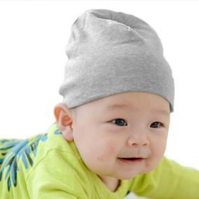 img 2 attached to 👶 Organic Charm: Stylish Toddler Beanie for Boys' Accessories