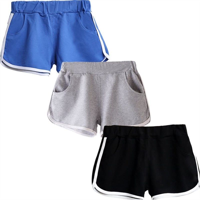 beauty_yoyo running shorts workout performance girls' clothing in active 로고