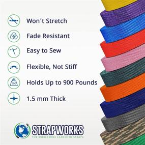 img 2 attached to Strapworks Heavyweight Polypropylene Webbing Strapping Outdoor Recreation for Climbing