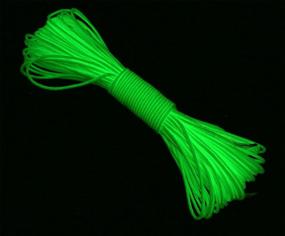 img 1 attached to 100FT 9-Strand Luminous Glow in the Dark Parachute Cord - 550 Paracord