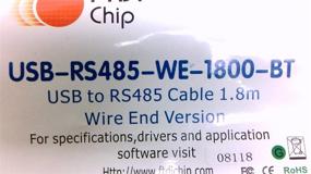 img 1 attached to 🔌 High Performance FTDI USB-RS485-WE-1800-BT Cable: USB to RS485 Serial Converter with 1.8M Wire End Length