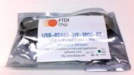 🔌 high performance ftdi usb-rs485-we-1800-bt cable: usb to rs485 serial converter with 1.8m wire end length logo