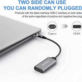 img 3 attached to Адаптер USB-C к HDMI (4K @ 60 Гц) компьютерные аксессуары и периферийные устройства в адаптерах для компьютерных кабелей