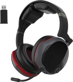 img 4 attached to 🎧 Soulion 2.4G Wireless Gaming Headset with 25-Hour Playtime, 3D Virtual Surround Sound, Detachable Noise Cancelling Microphone for PC, Nintendo Switch, and PlayStation 5 (PS5)