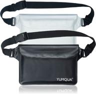 yumqua waterproof pouch with waist strap 🌊 - keep your valuables dry during water activities логотип