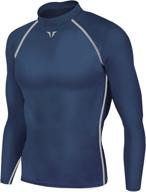 🧥 men's winter thermal compression base layer top with optimal skin tight technology for warmth logo