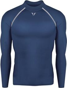 img 3 attached to 🧥 Men's Winter Thermal Compression Base Layer Top with Optimal Skin Tight Technology for Warmth