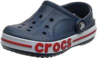 👞 men's crocs bayaband shoes in bright cobalt - medium fit logo