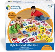 alphabet floor markers: educational learning resources logo