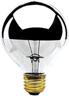 💡 enhance your space with bulbrite 40g25hm half chrome 40w globe shape bulb (4 pack) logo