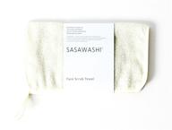 🧻 sasawashi exfoliating washi paper facial scrub towel logo