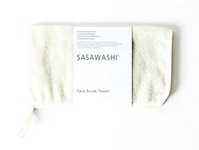 img 4 attached to 🧻 Sasawashi Exfoliating Washi Paper Facial Scrub Towel