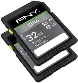 img 3 attached to 💾 PNY 32GB Elite Class 10 U1 V10 SDHC Flash Memory Card 2-Pack: Reliable Storage at Speed