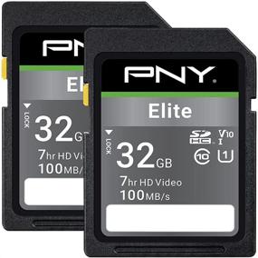 img 4 attached to 💾 PNY 32GB Elite Class 10 U1 V10 SDHC Flash Memory Card 2-Pack: Reliable Storage at Speed