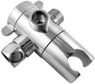 🚿 qwork 3-way shower diverter valve 1/2” with hand shower bracket for bathroom hand shower hardware accessory logo
