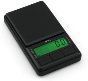 img 2 attached to 📏 Truweigh APEX Digital Mini Scale - (1000g x 0.1g - Black) - Compact Travel Scale for Precise Digital Weight Measurement - Portable Digital Kitchen Scale