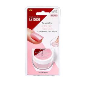 img 4 attached to Add a Touch of Romance with Kiss Salon Dip Color Powder (Big Love)