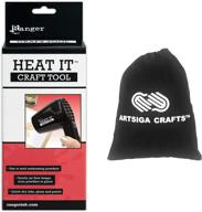 🔥 ranger ink heat it craft tool 120v с бонусной сумкой для маленьких проектов artsiga crafts - ultimate crafting bundle! логотип