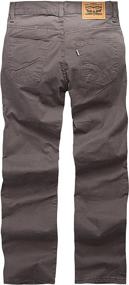 img 3 attached to Levi's Boys' 511 Slim Fit Soft Brushed Pants: Comfortable Style for Active Boys