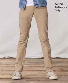 img 2 attached to Levi's Boys' 511 Slim Fit Soft Brushed Pants: Comfortable Style for Active Boys
