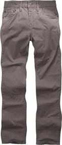 img 4 attached to Levi's Boys' 511 Slim Fit Soft Brushed Pants: Comfortable Style for Active Boys