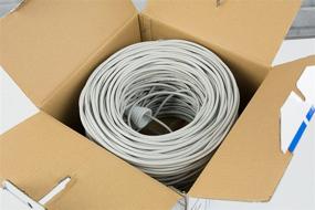 img 3 attached to VIVO 500ft Cat5e Ethernet Cable CABLE-V002 - Grey Bulk Wire, UTP Pull Box