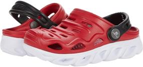 img 1 attached to Skechers Boys Foamies Hypno Splash Lighted Boys' Shoes and Clogs & Mules
