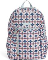 🎒 vera bradley lighten backpack: stylish polyester backpacks and casual daypacks logo