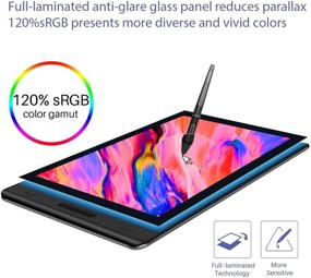 img 3 attached to HUION KAMVAS Pro 12 Graphics Tablet with Full-Laminated Screen, Tilt, 8192 Pressure Sensitivity, Battery-Free Stylus, Adjustable Stand for Windows/Mac/Chromebook, 11.6-inch Pen Display Graphic Monitor