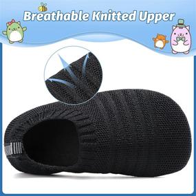 img 3 attached to 👶 Non-Slip Toddler Slippers Socks – House Shoes for Kids, Ideal for Walking