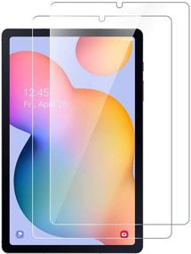 img 3 attached to 📱 [2-Pack] Tempered Glass Screen Protector for Samsung Galaxy Tab S6 Lite/SM-P610 10.4 Inch, Crystal Clear Scratch Resistant with S Pen Compatible, 9H Hardness, Easy Installation