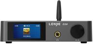 🎧 loxjie d30 audio dac & headphone amp: es9068as chip, bluetooth 5.0, pcm 32bit/768khz, mqa dsd512, hi-res certification, remote control logo